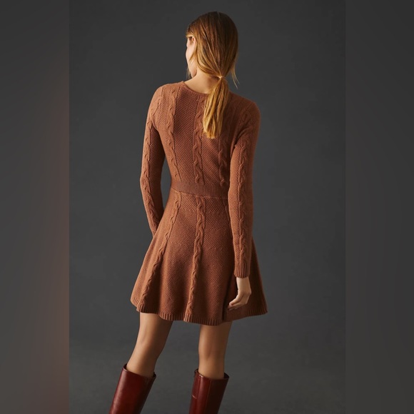 Anthropologie Greylin Wrap Sweater Dress - Picture 3 of 16